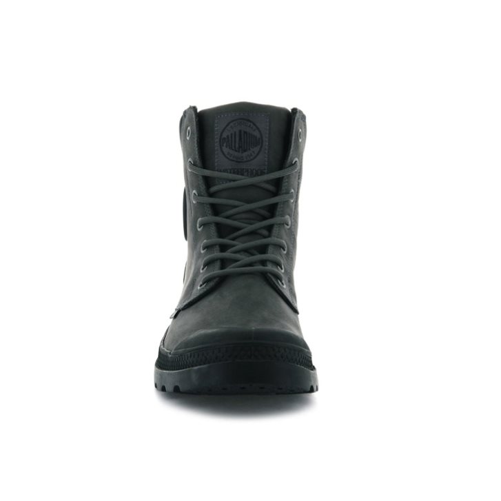 Palladium Pampa Cuff WP LUX Boots γυναικεια μαυρα | FTCR49063