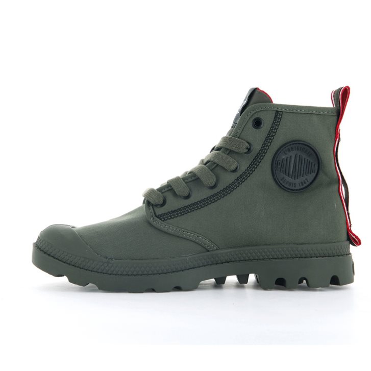 Palladium Pampa Dare 2 Survive Boots ανδρικα Ελιά | AQDG13657