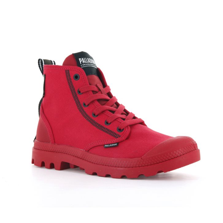 Palladium Pampa Dare 2 Survive Boots γυναικεια κοκκινα | BGXI63201