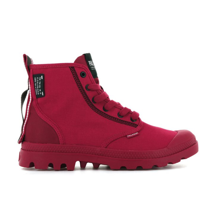 Palladium Pampa Dare 2 Survive Boots γυναικεια κοκκινα | BGXI63201