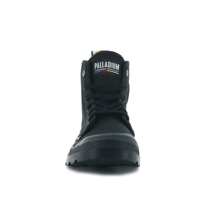 Palladium Pampa Dare Exchange Boots ανδρικα μαυρα | QXOV87301