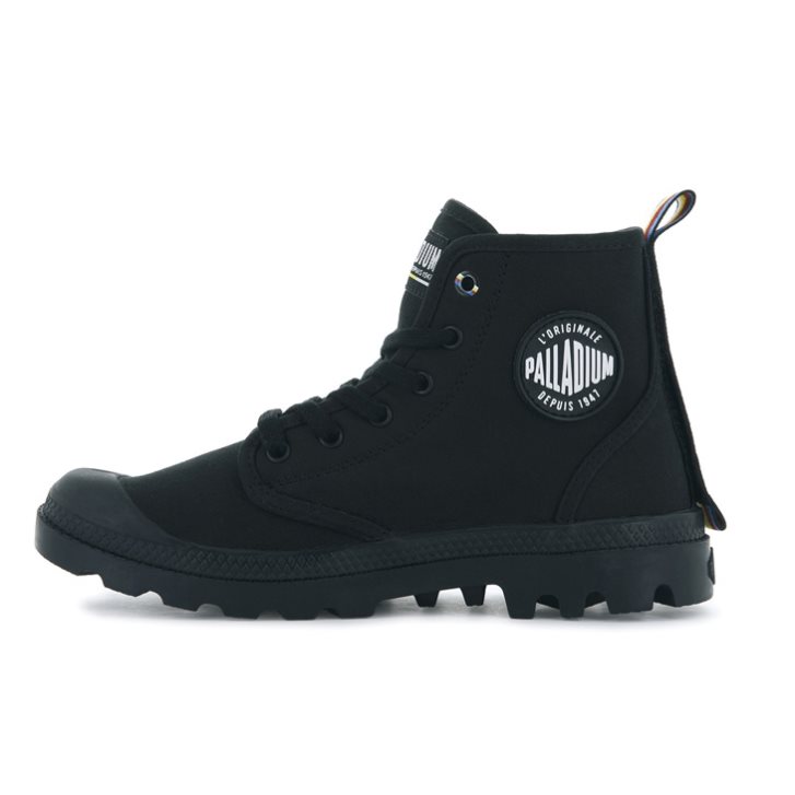 Palladium Pampa Dare Exchange Boots ανδρικα μαυρα | QXOV87301