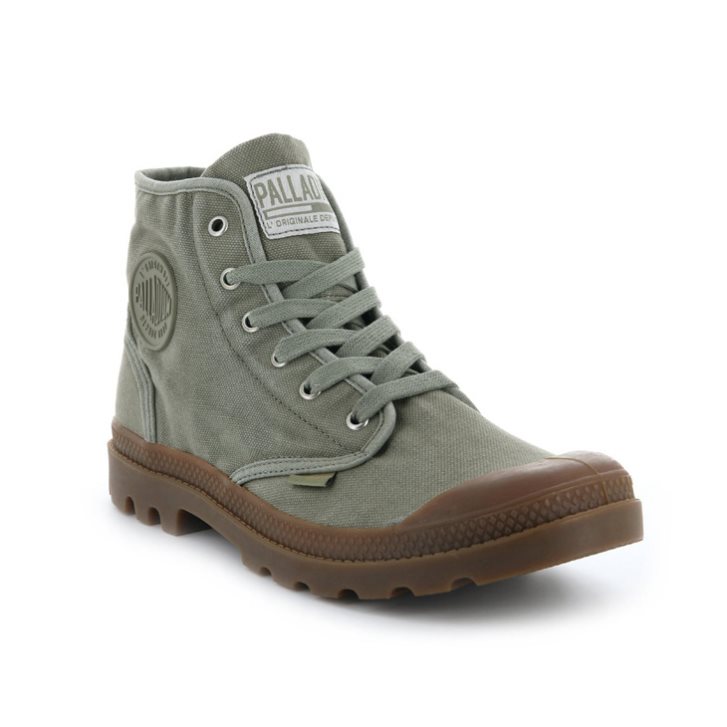 Palladium Pampa Hi Boots ανδρικα Ελιά | SWXC83105