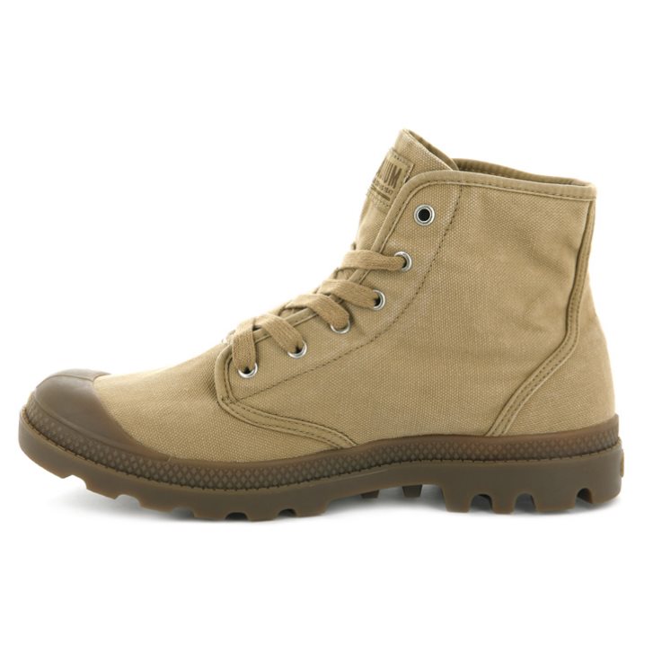 Palladium Pampa Hi Boots ανδρικα Ελιά | YVKA97860