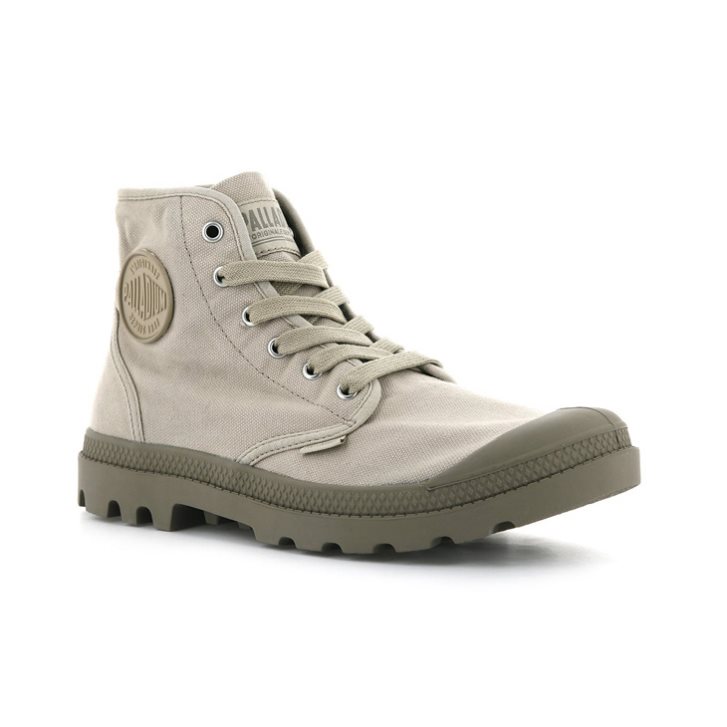 Palladium Pampa Hi Boots ανδρικα ανοιχτο γκρι | AIYO94602
