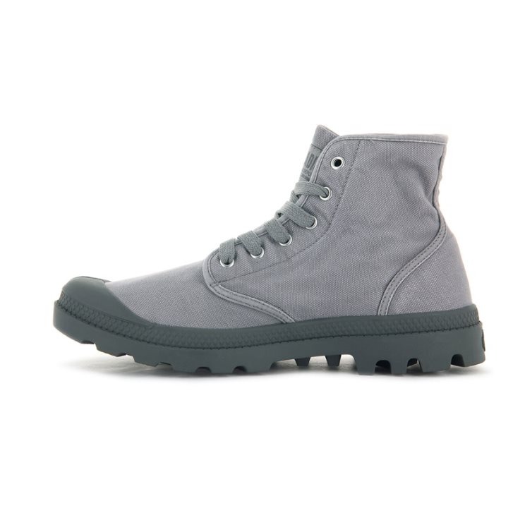 Palladium Pampa Hi Boots ανδρικα ανοιχτο γκρι | BSUA03582
