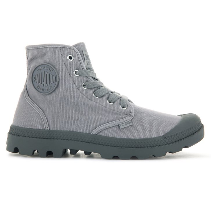 Palladium Pampa Hi Boots ανδρικα ανοιχτο γκρι | BSUA03582