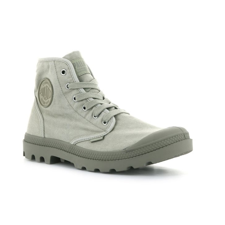 Palladium Pampa Hi Boots ανδρικα ανοιχτο γκρι | TBVD83692