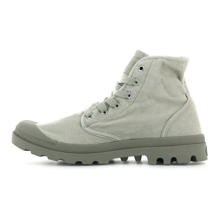 Palladium Pampa Hi Boots ανδρικα ανοιχτο γκρι | TBVD83692