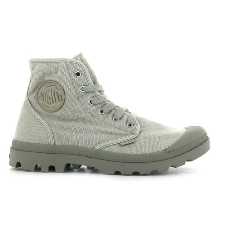Palladium Pampa Hi Boots ανδρικα ανοιχτο γκρι | TBVD83692