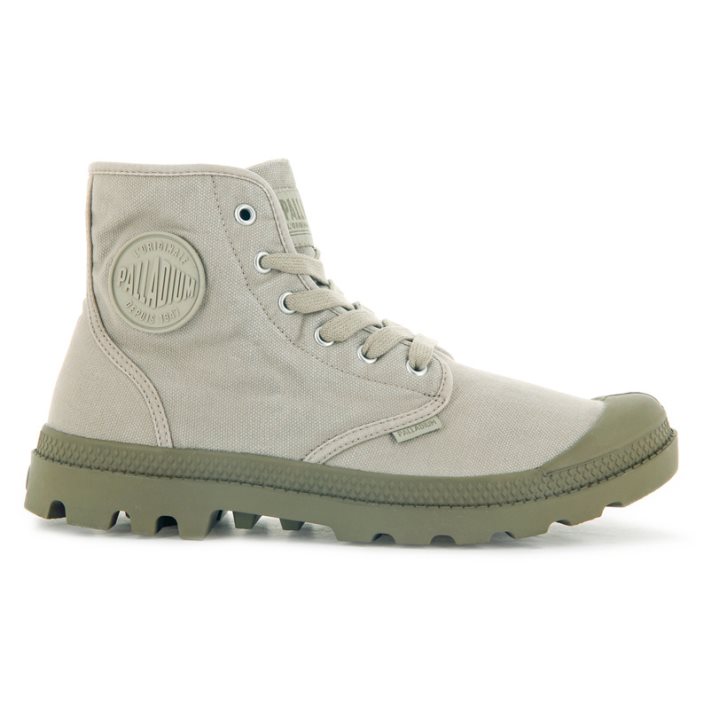 Palladium Pampa Hi Boots ανδρικα ανοιχτο γκρι | TFUH64730
