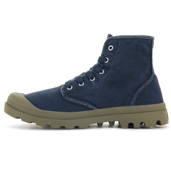 Palladium Pampa Hi Boots ανδρικα σκουρο μπλε | JVGY58419