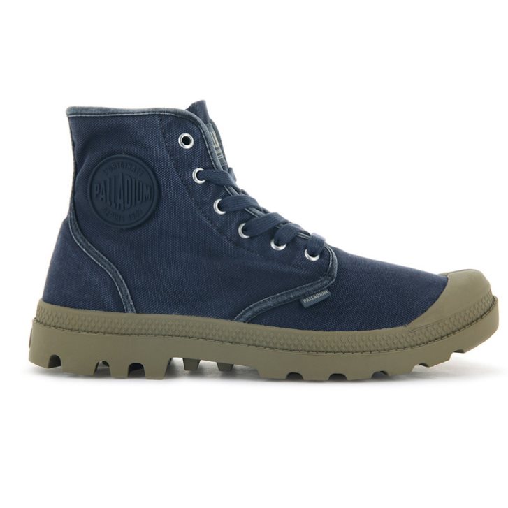 Palladium Pampa Hi Boots ανδρικα σκουρο μπλε | JVGY58419