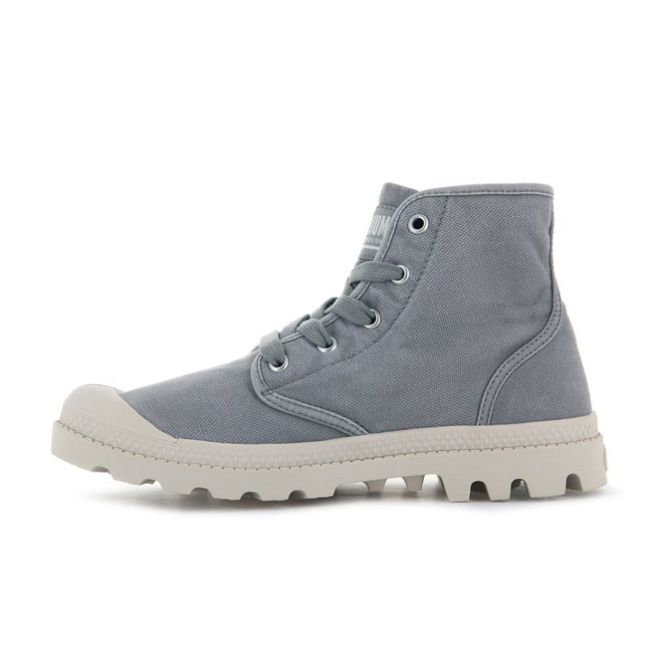 Palladium Pampa Hi Boots γυναικεια γκρι | YJZE14269