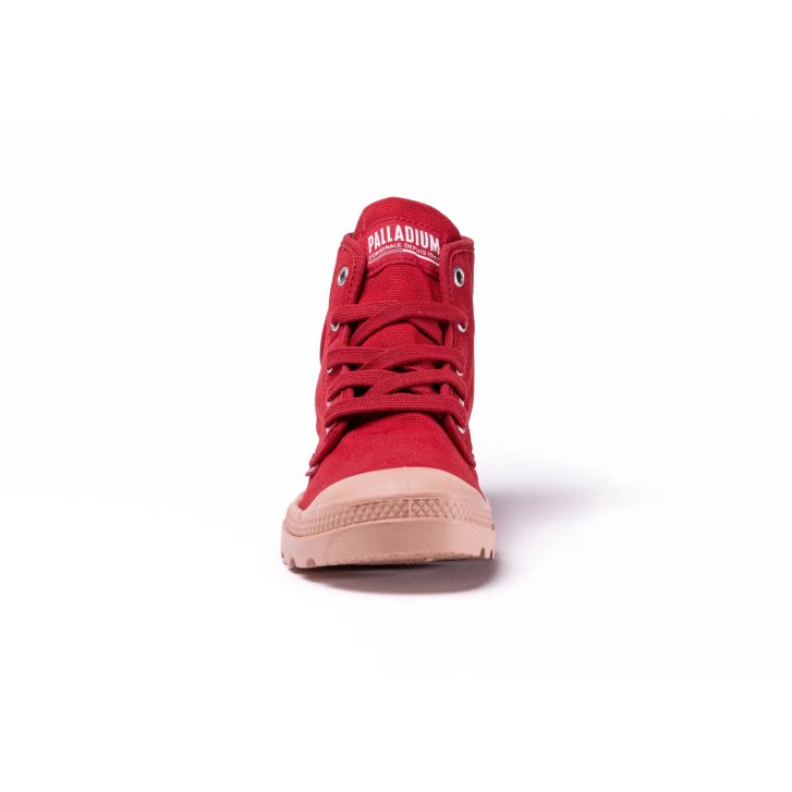 Palladium Pampa Hi Boots γυναικεια κοκκινα | EQCF91645