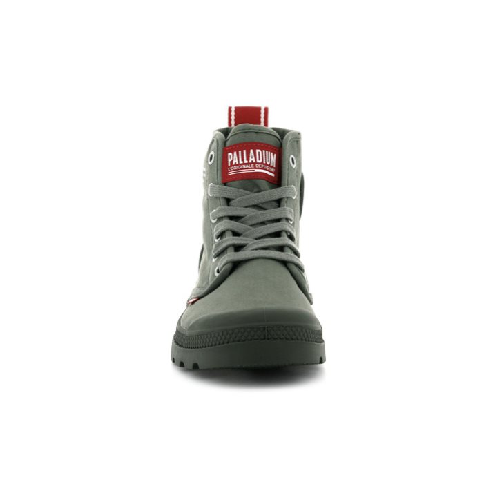 Palladium Pampa Hi Dare Boots ανδρικα Ελιά | EQFN74501