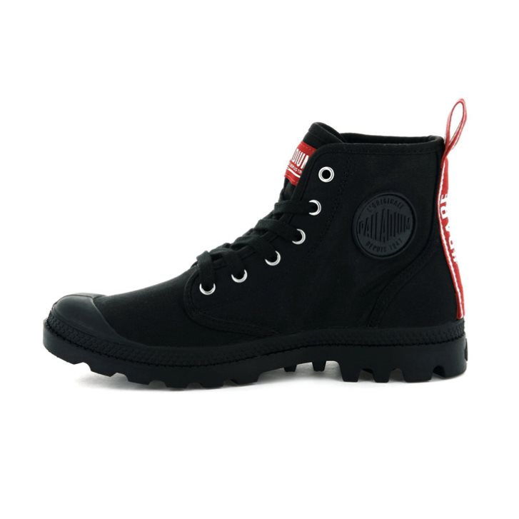 Palladium Pampa Hi Dare Boots ανδρικα μαυρα | HBZJ31652