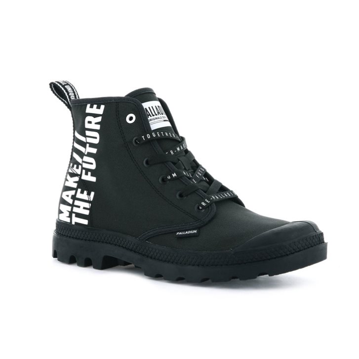 Palladium Pampa Hi Future Boots ανδρικα μαυρα | QKPA12753