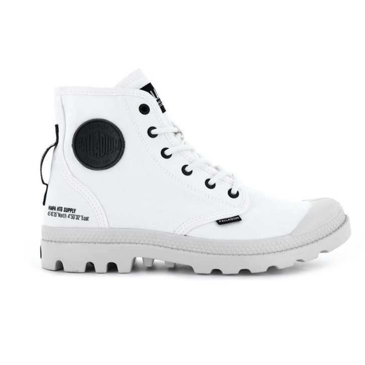 Palladium Pampa Hi Htg Supply Boots γυναικεια ασπρα | RYKB97084