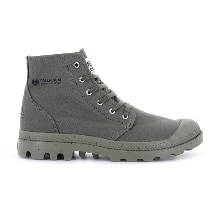 Palladium Pampa Hi Organic II Boots ανδρικα γκρι | MOKL35720