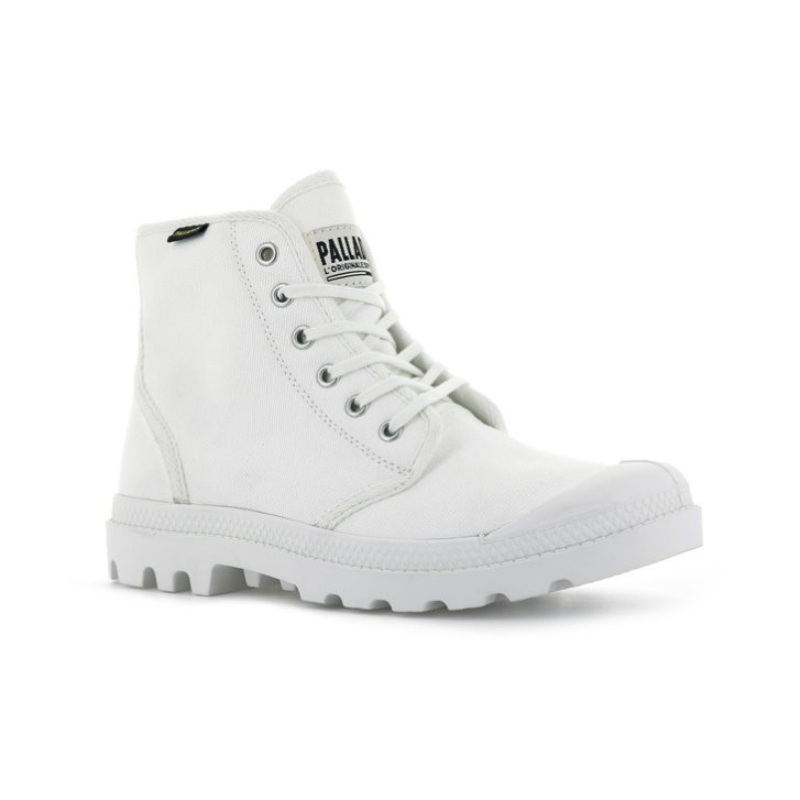 Palladium Pampa Hi Originale High Tops Sneakers γυναικεια ασπρα | ECLR28164