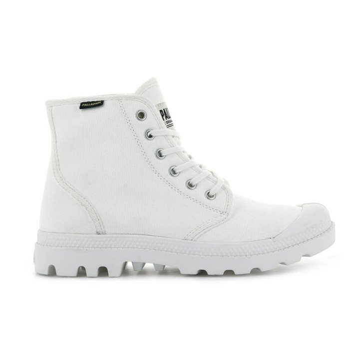 Palladium Pampa Hi Originale High Tops Sneakers γυναικεια ασπρα | ECLR28164