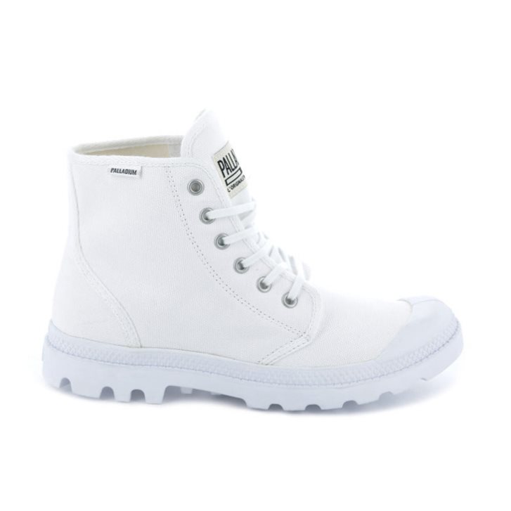 Palladium Pampa Hi Originale High Tops Sneakers γυναικεια ασπρα | KFQA89671
