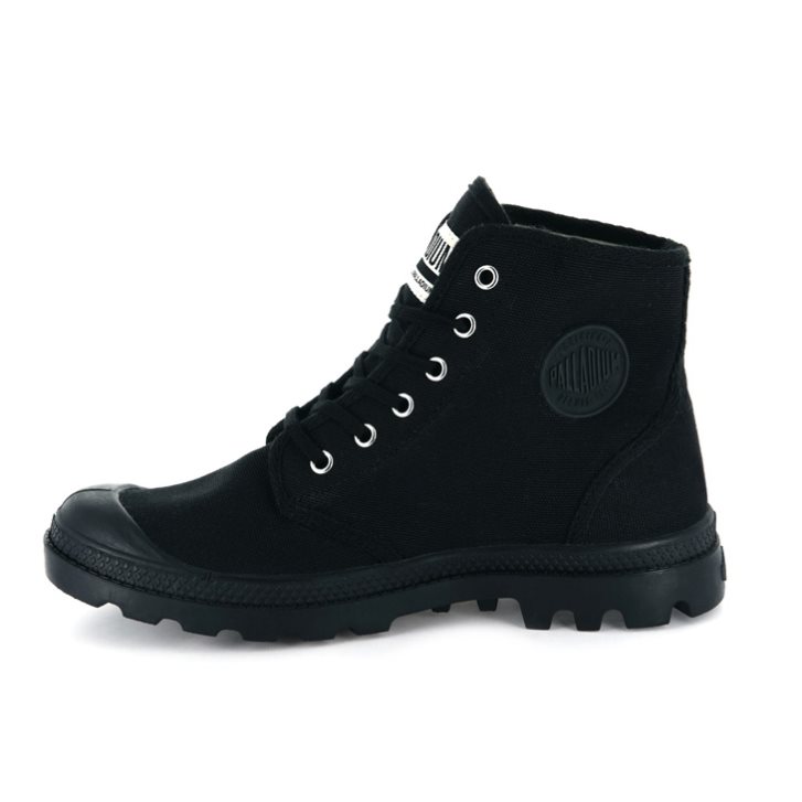 Palladium Pampa Hi Originale High Tops Sneakers γυναικεια μαυρα | RNLO95027