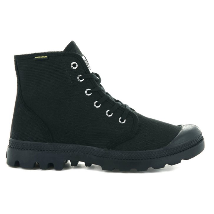 Palladium Pampa Hi Originale High Tops Sneakers γυναικεια μαυρα | RNLO95027
