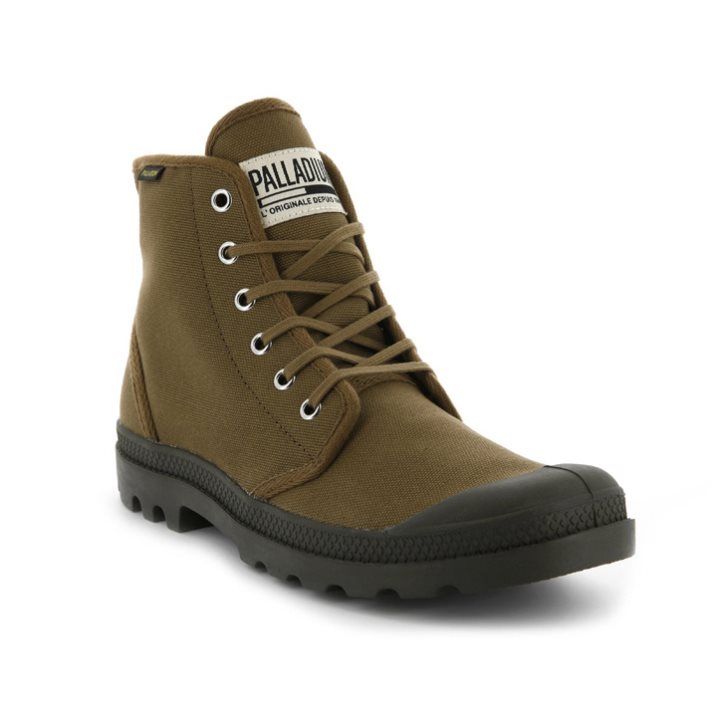 Palladium Pampa Hi Originale High Tops Sneakers γυναικεια καφε | SCIW15947