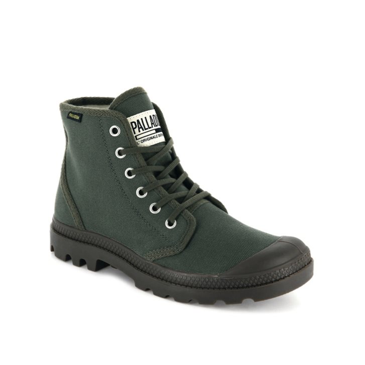 Palladium Pampa Hi Originale High Tops Sneakers γυναικεια Ελιά | ULZV56837