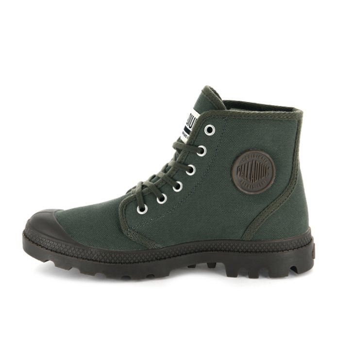 Palladium Pampa Hi Originale High Tops Sneakers γυναικεια Ελιά | ULZV56837