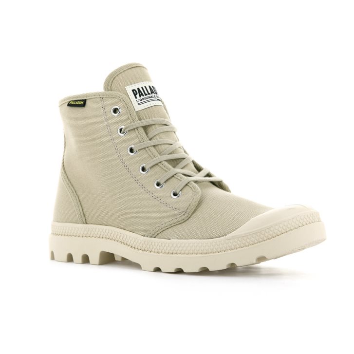 Palladium Pampa Hi Originale High Tops Sneakers γυναικεια ανοιχτο πρασινο | UVMO13895