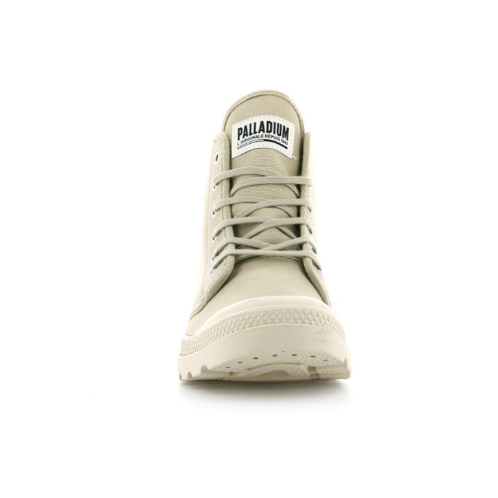 Palladium Pampa Hi Originale High Tops Sneakers γυναικεια ανοιχτο πρασινο | UVMO13895