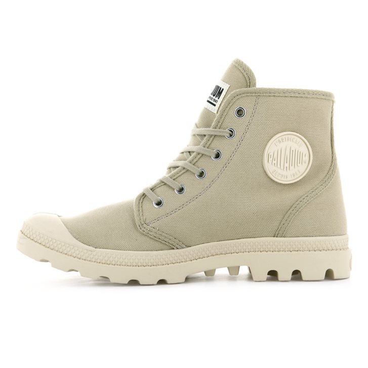 Palladium Pampa Hi Originale High Tops Sneakers γυναικεια ανοιχτο πρασινο | UVMO13895