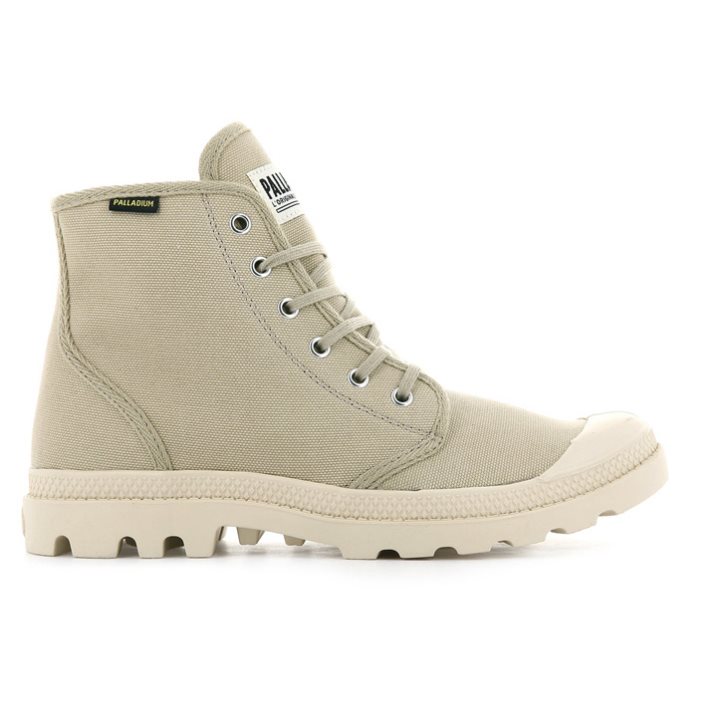 Palladium Pampa Hi Originale High Tops Sneakers γυναικεια ανοιχτο πρασινο | UVMO13895