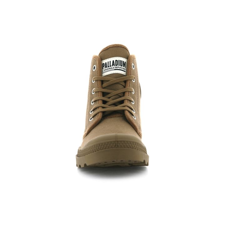 Palladium Pampa Hi Originale High Tops Sneakers γυναικεια καφε | WBQZ39087