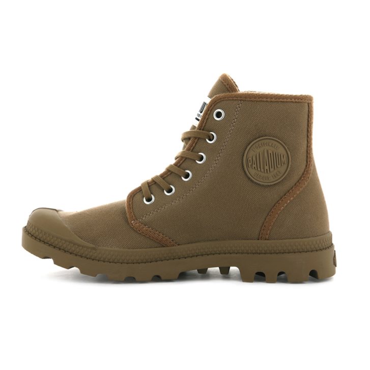 Palladium Pampa Hi Originale High Tops Sneakers γυναικεια καφε | WBQZ39087