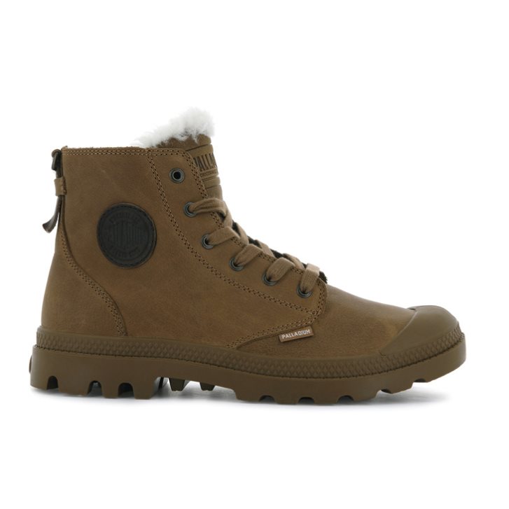 Palladium Pampa Hi Pilot Boots ανδρικα καφε | SHLN81027