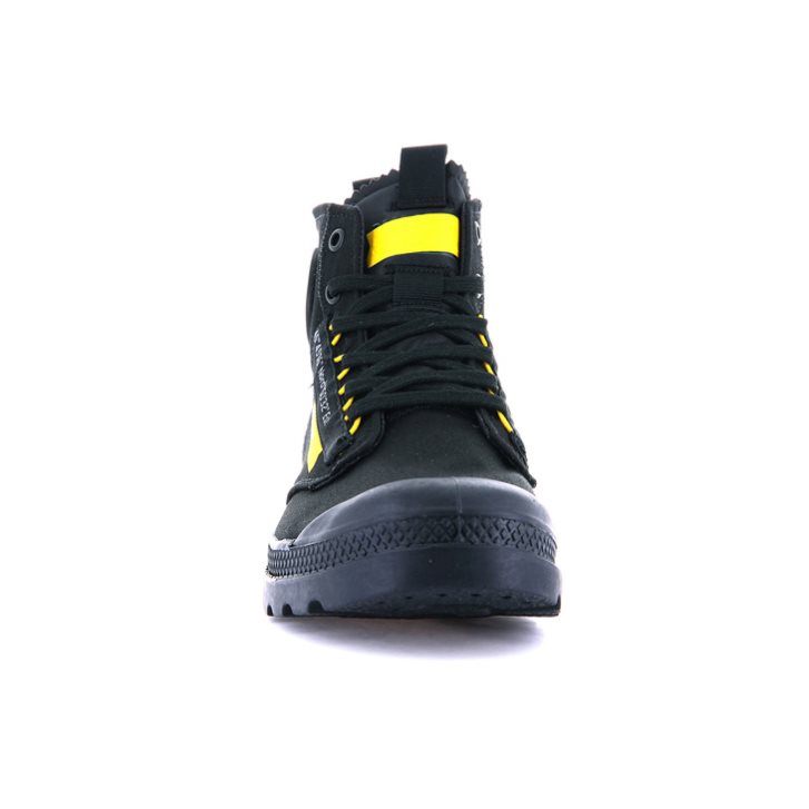 Palladium Pampa Hi Re-craft Boots ανδρικα μαυρα | IPOB85730