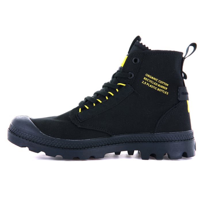 Palladium Pampa Hi Re-craft Boots ανδρικα μαυρα | IPOB85730