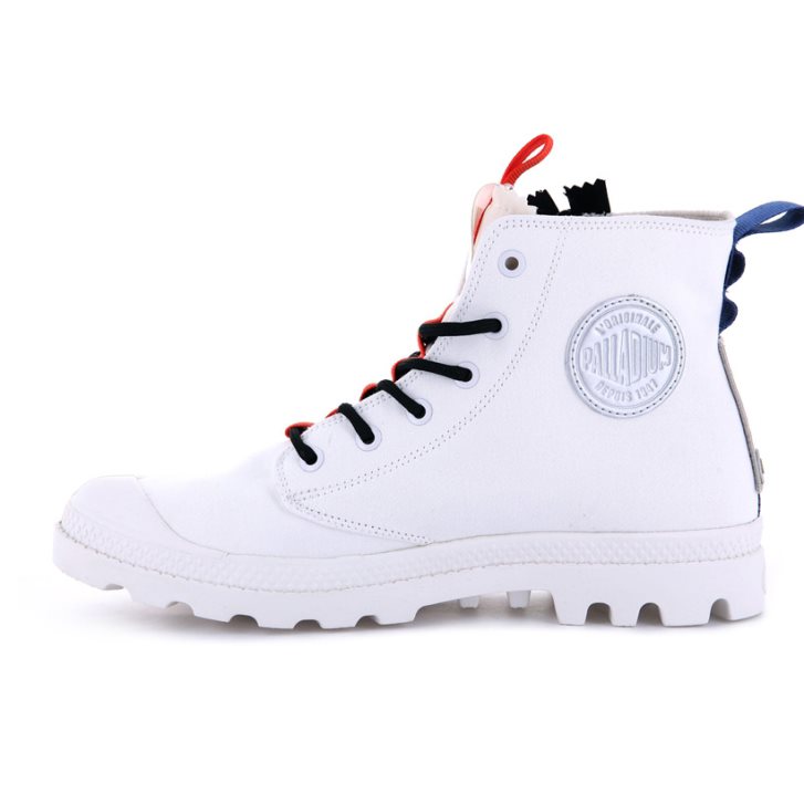 Palladium Pampa Hi Ticket To Earth Boots ανδρικα ασπρα | KQBL40875
