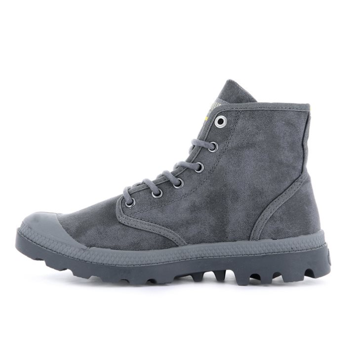 Palladium Pampa Hi WAX Boots ανδρικα γκρι | RSVG31952