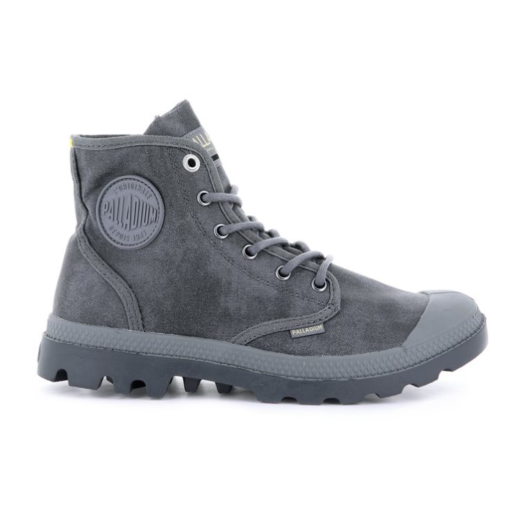 Palladium Pampa Hi WAX Boots ανδρικα γκρι | RSVG31952