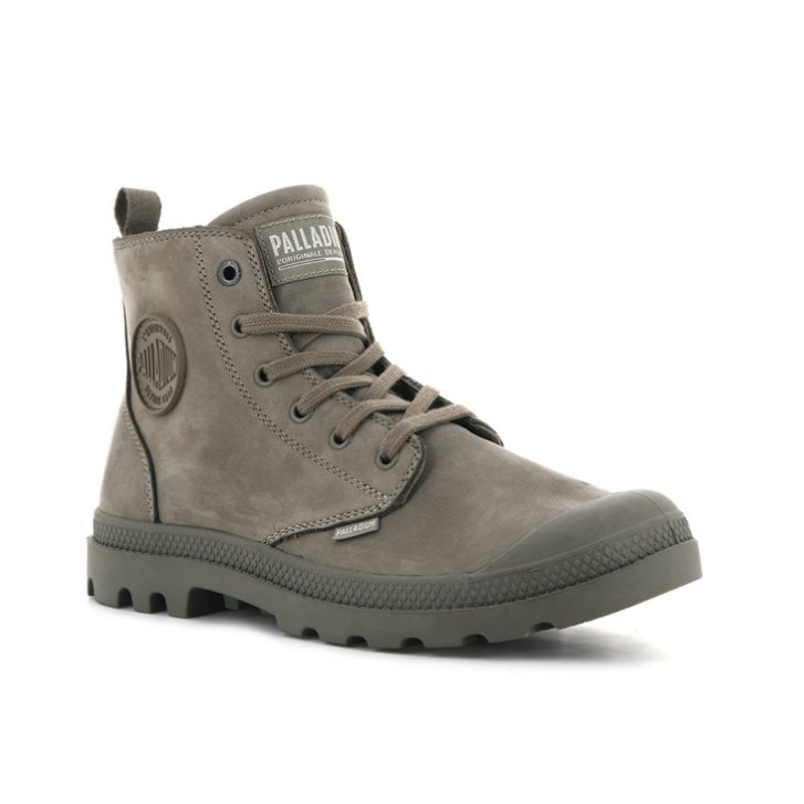 Palladium Pampa Hi Zip NBK Boots ανδρικα καφε | HDMZ34920