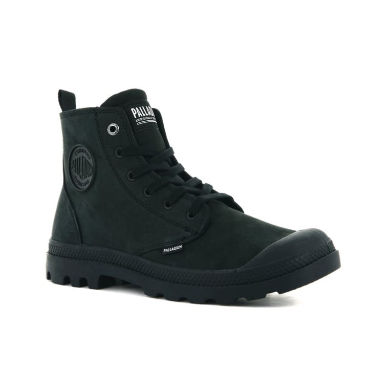 Palladium Pampa Hi Zip NBK Boots ανδρικα μαυρα | TGDF69058