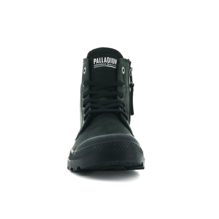 Palladium Pampa Hi Zip NBK Boots ανδρικα μαυρα | TGDF69058