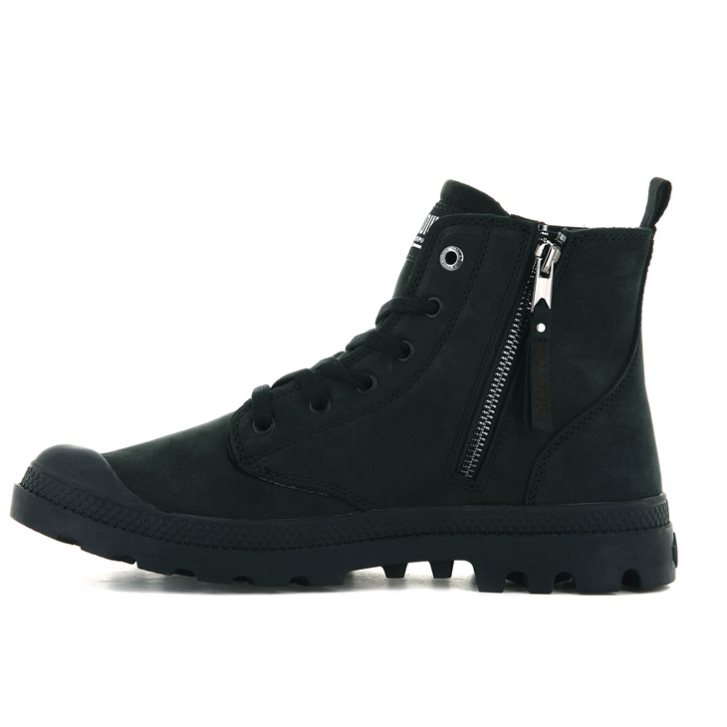 Palladium Pampa Hi Zip NBK Boots ανδρικα μαυρα | TGDF69058