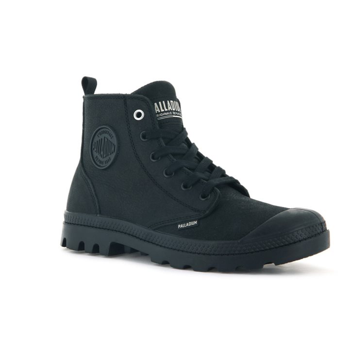 Palladium Pampa Hi Zip SL Boots γυναικεια μαυρα | LYJC76214