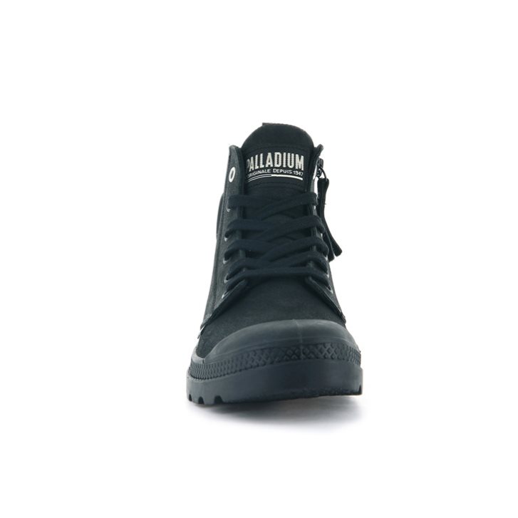Palladium Pampa Hi Zip SL Boots γυναικεια μαυρα | LYJC76214